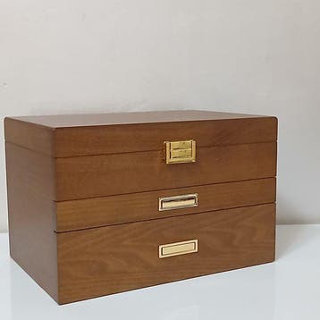 Boîte à bijoux - Coffret à bijoux - Bois - Jewelry Box