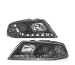 Phares Led Daylight Pour Skoda Octavia Mkii 04-08 Fond Noir, Verzenden
