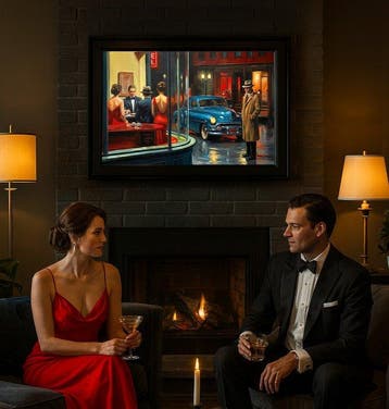 Le Yack - Nightfall Rendezvous - Hand signed