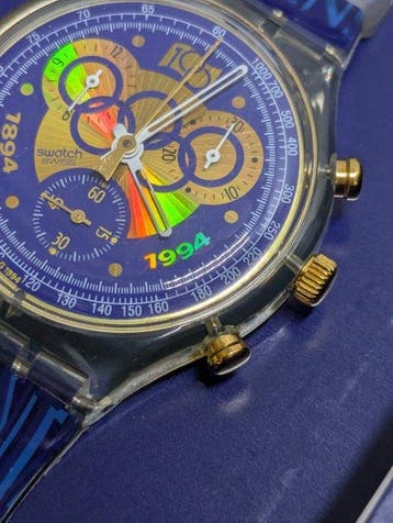 Olimpiadi SWATCH CHRONO OLYMPIC 1994, Nieuw