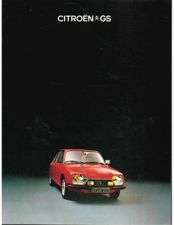 1976 CITROËN GS | GSX BROCHURE NEDERLANDS, Nieuw