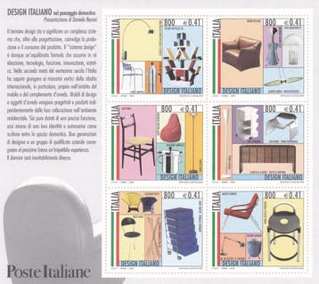Italie - 2000 - Design - Postfris, Postzegels en Munten, Postzegels | Europa | Italië, Verzenden, Postfris