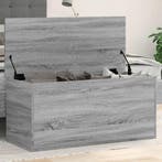 vidaXL Opbergbox 100x42x46 cm bewerkt hout grijs sonoma, Verzenden