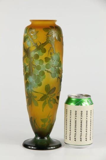Emile Gallé, Établissements Gallé - Vaas - Glas, Antiquités & Art