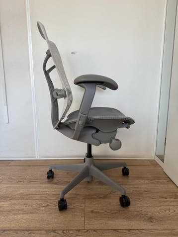 Herman Miller Mirra Alpine (Witte Herman Miller Bureaustoel), Verzenden, Wit, Zo goed als nieuw, Bureaustoel