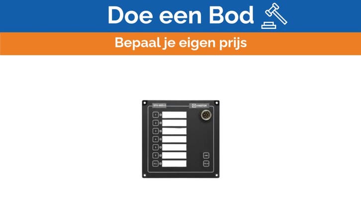 Bieden: Zenitel Marine PA Control Panel for Ships - SPA-M6S, Sports nautiques & Bateaux, Instruments de navigation & Électronique maritime