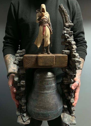 Assassin’s Creed - Large Custom Resin Diorama by M.A.D. 3D, Nieuw