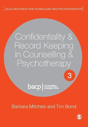 Confidentiality & Record Keeping In Counselling & Psychother, Verzenden