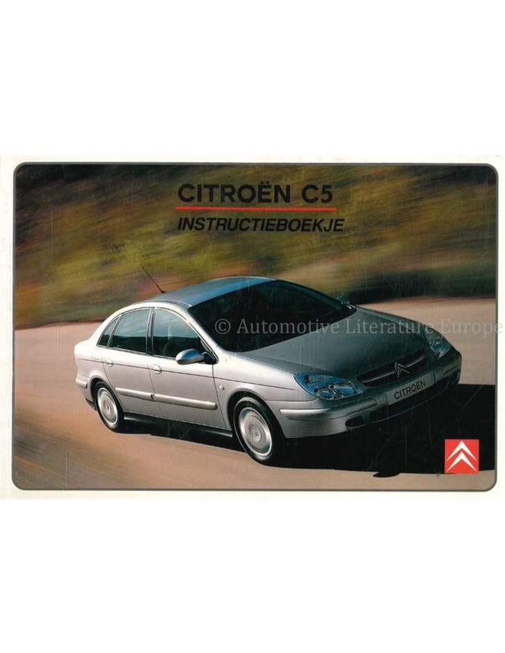 2001 CITROEN C5 INSTRUCTIEBOEKJE NEDERLANDS, Autos : Divers, Modes d'emploi & Notices d'utilisation