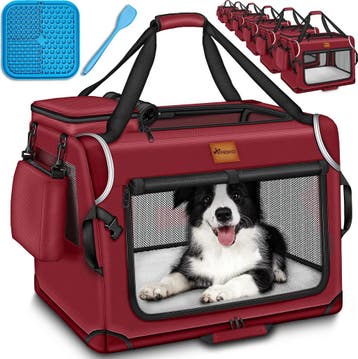Reisbench hond - Draagtas hond - Transportbox - 70x52x52 cm, Verzenden, Nieuw