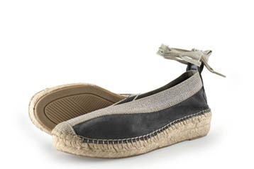 Shabbies Amsterdam Espadrilles in maat 39 Grijs, Espadrilles, Shabbies Amsterdam, Verzenden, Zo goed als nieuw