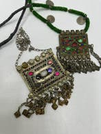 2 tribale Kuchi-kettingen uit Afghanistan - Legering -