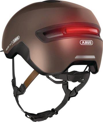 Abus Hud-Y Fietshelm Metallic Copper M (Auto & Fiets), Fietsen en Brommers, Verzenden, Nieuw