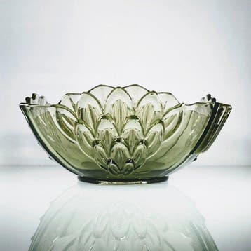 Hermanova Hut - Eduard Stölzle - Schaal - N° 19079 - Glas, Antiquités & Art
