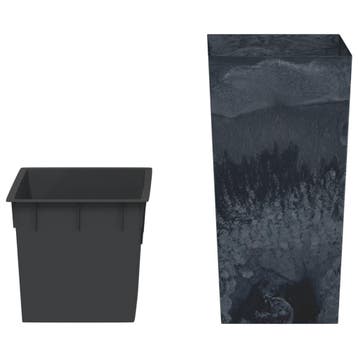 vidaXL Plantenbak uitneembare bak beton-look 11/26,5 L PP, Tuin en Terras, Verzenden, Nieuw