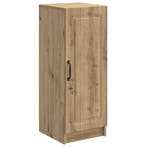 vidaXL Dressoir Artisanaal eiken 33 x 34,5 x 87 cm Bewerkt, Huis en Inrichting, Kasten | Dressoirs, Verzenden, Nieuw