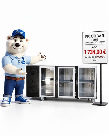 Frigobar professionnel 1m88 d’occasion – 3 portes vitrées, Elektronische apparatuur, Nieuw