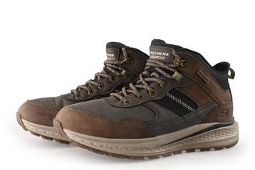 Skechers Veterboots in maat 42 Bruin, Kleding | Heren, Schoenen, Bruin, Verzenden, Boots, Zo goed als nieuw