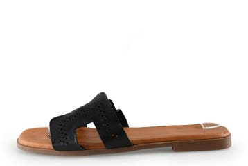 Manfield Muiltjes in maat 39 Zwart, Kleding | Dames, Schoenen, Verzenden, Zwart, Manfield, Gedragen