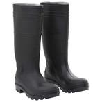 vidaXL Regenlaarzen maat 38 PVC zwart, Verzenden, Nieuw