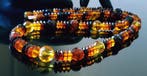 Amber Vintage Zeldzame Prachtige Baltische Amber Ketting –