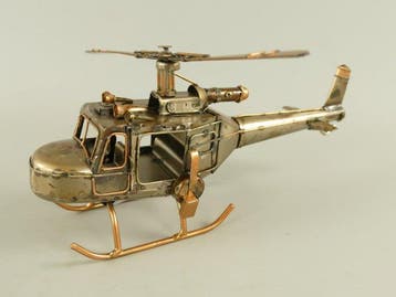 USA - Jouet Large Helicopter handmade - 1950-1960