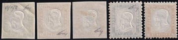Koninkrijk Italië 1862/63 - Sardegna 5+10 c. goed gemargeerd, Timbres & Monnaies, Timbres | Europe | Italie