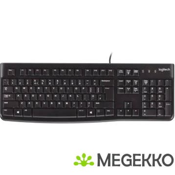 Logitech K120 toetsenbord Zwart, Computers en Software, Verzenden, Nieuw