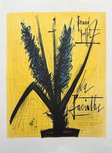 Bernard Buffet (1928-1999) - Lherbier - La Jacinthe