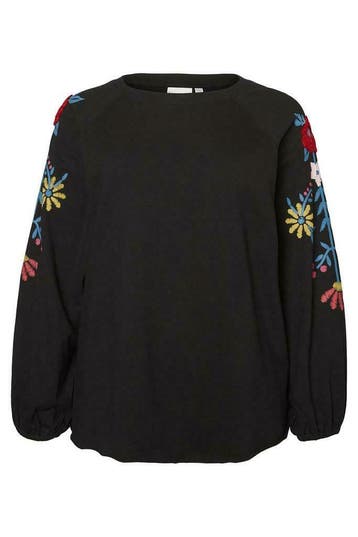 Trui Junarose HATIX bloemen maat m, Kleding | Dames, Truien en Vesten, Verzenden, Nieuw