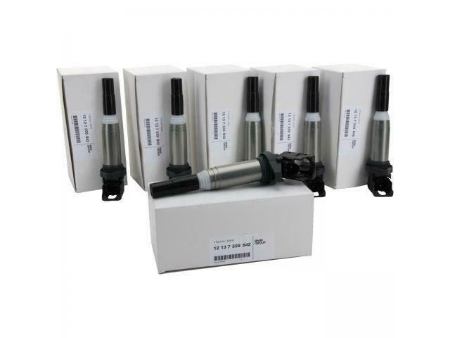 6x ORIGINELE BMW bobine 3-pins 1er 3er 5er 6er 12137559842, Auto-onderdelen, Elektronica en Kabels, Ophalen of Verzenden