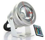 10W LED SPOT light RGB outdoor 12 volt - dimbaar, Verzenden, Nieuw