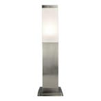 AANBIEDING Moderne zilveren tuinpaal 45cm E27 fitting Morena, Overige materialen, Verzenden, Nieuw, Netvoeding