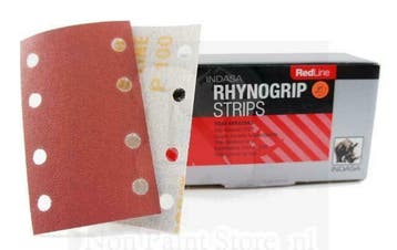 Indasa Rhynogrip RED Line klittenband Strips 81x133mm voor R, Verzenden, Nieuw
