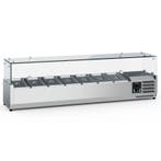 Opzetkoelvitrine | 7x 1/4 GN | +2°C/+8°C |, Verzenden, Nieuw in verpakking