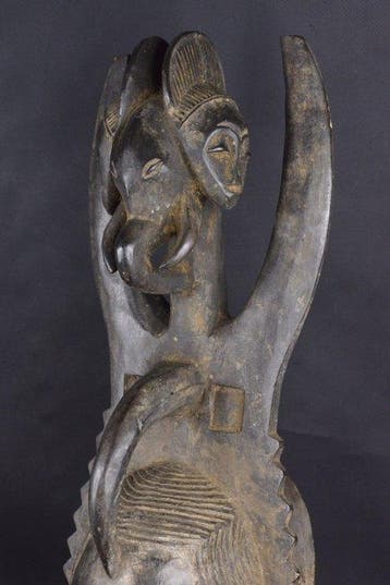 Ceremonieel masker - Yaure - Ivoorkust
