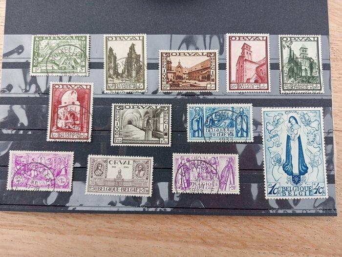 België 1933 - Nr. 363/374 van COB - N° 363/374 du COB, Timbres & Monnaies, Timbres | Europe | Belgique