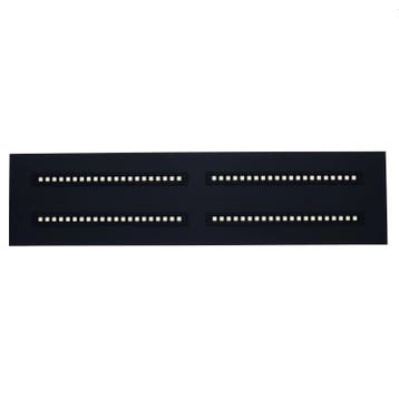 LED LOUVRE PANEEL | NOVA | 120X30CM | 36W | CCT-SWITCH | ZW, Verzenden