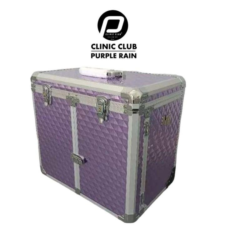 Pedicurekoffer clinic club line Purple (Pedicurekoffers), Electroménager, Équipement de Soins personnels, Envoi
