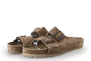 Manfield Slippers in maat 42 Beige, Kleding | Heren, Schoenen, Slippers, Manfield, Overige kleuren, Verzenden