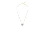 Halsketting - 14 karaat Geel goud, Rhodium geplateerd -, Nieuw