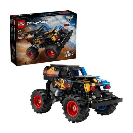 LEGO Technic - Monster Jam Grave Digger Fire and Ice - 42219, Verzamelen, Overige Verzamelen, Verzenden