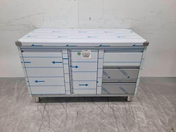 Armoire de travail HCB en acier inoxydable, table de, Verzenden