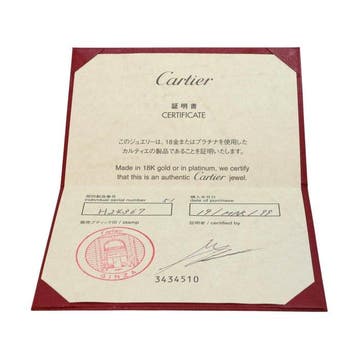 Cartier - Ring - Love - 18 karaat Witgoud - 6 diamanten, Handtassen en Accessoires, Ringen, Nieuw