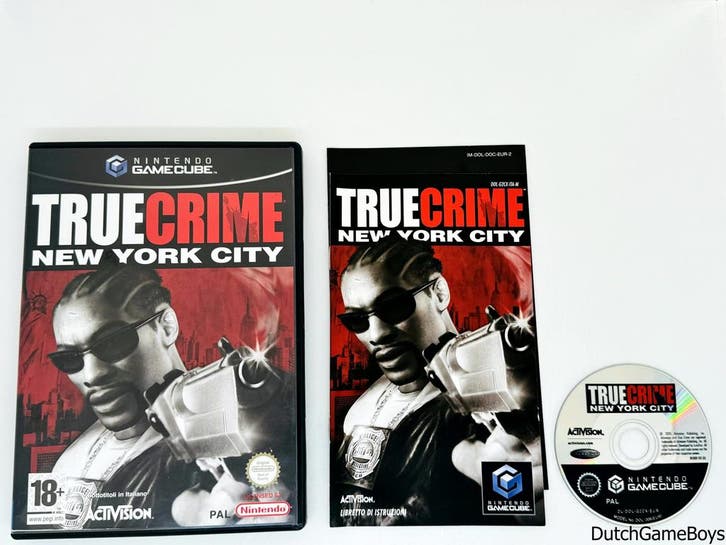 Nintendo Gamecube - True Crime - New York City - ITA, Games en Spelcomputers, Games | Nintendo GameCube, Gebruikt, Verzenden