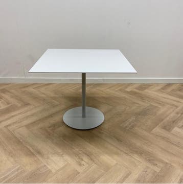 kantinetafel (hxbxd) 74x90x90 cm, licht grijs, Bureau