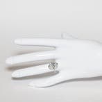 Zonder minimumprijs - Statement ring - 14 karaat Witgoud -
