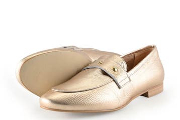 Omoda Loafers in maat 38 Goud, Verzenden, Overige typen