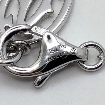 Cartier - Collier - 18 carats Or blanc - damour