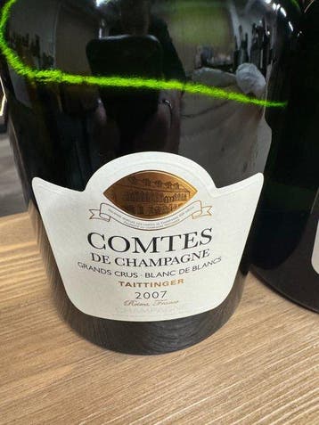 2007 Taittinger, Comtes de Champagne Blanc de Blancs -, Verzamelen, Nieuw